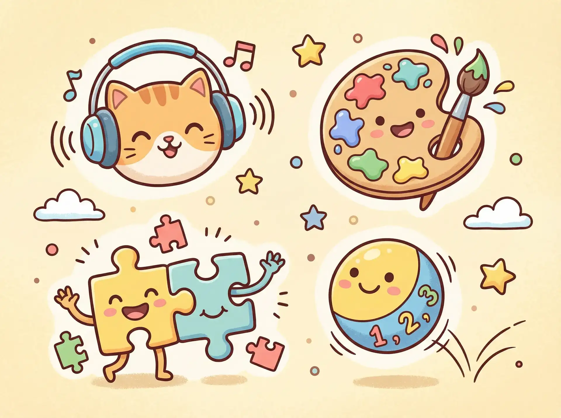 小朋友的手工作品 - 济公3全集 益智创作